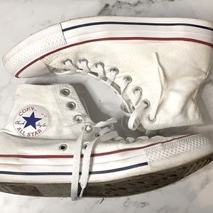 White high top converse